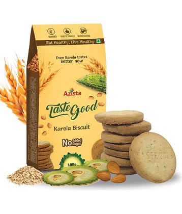 Taste Good Karela Digestives & Low Calorie Biscuits 100gm (Pack of 10)