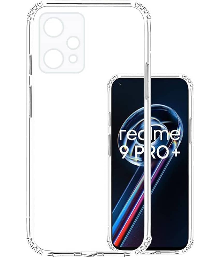 Spectacular Ace - Transparent Plain Cases Compatible For Realme 9 Pro Plus ( Pack of 1 )
