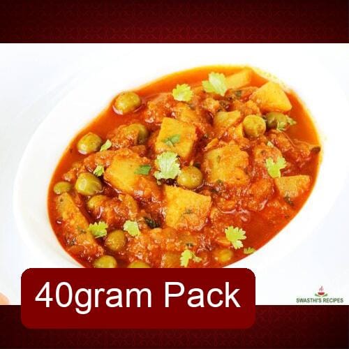 Magic Bowl Ready to Cook Aloo Mutter Masala (40g) | Classic Potato & Peas Spice Blend | Homestyle Vegetable Curry