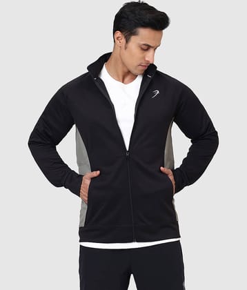 Fuaark Black Polyester Men's Gym Jacket ( Pack of 1 )