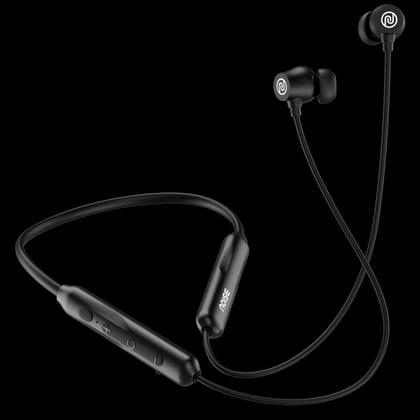 Noise Airwave Pro Bluetooth in Ear Neckband 3 Mic ENC for Calling Matte Black