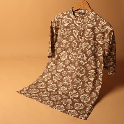 Kurta Shirt #82-XS / Half Sleeve