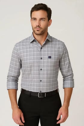 Poly Cotton Chex Shirt #41918