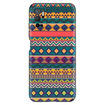 Motion Pettern POCO M3 PRO Premium Embossed Mobile cover