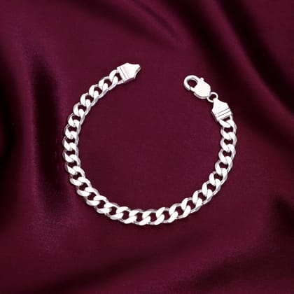 Sterling Link Radiance Silver Bracelet-None / Silver