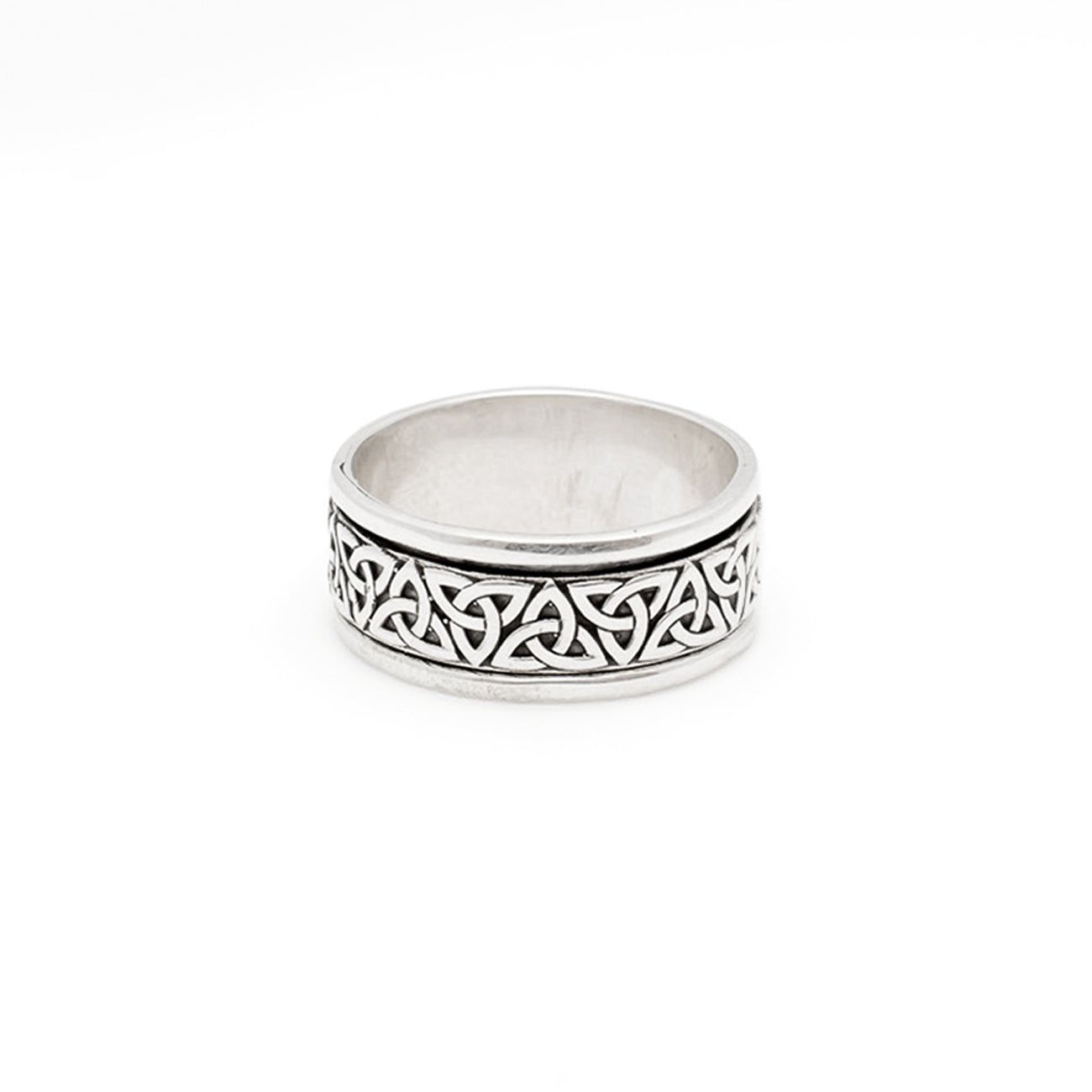 Triquetra fluid | 925 Silver Ring for Women & Men-12