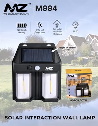 SOLAR INTERACTION WALL LAMP