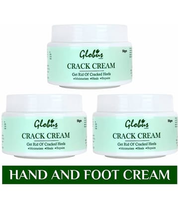 Globus Naturals Crack Cream, 50gm (Pack of 3)