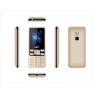 PEAR P350 (Dual Sim, 1.8 Inch Display, 1100 mAh Battery, Gold)