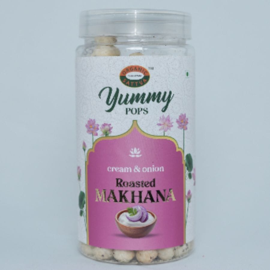 CREAM & ONION MAKHANA - 81 gm