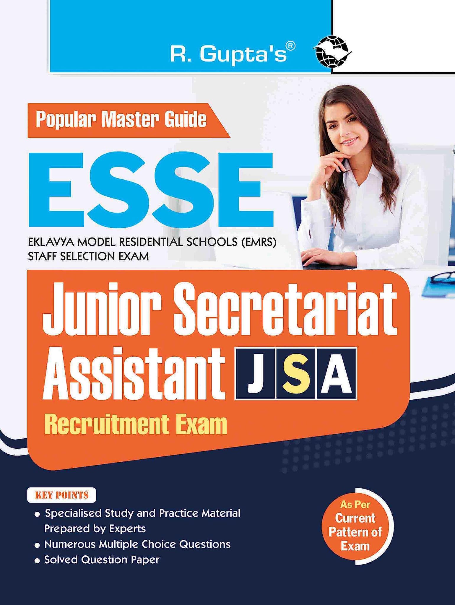 ESSE: EMRS ' Junior Secretariat Assistant (JSA) Tier-I Preliminary Exam Guide [Paperback] [Nov 15, 2025] RPH Editorial Board
