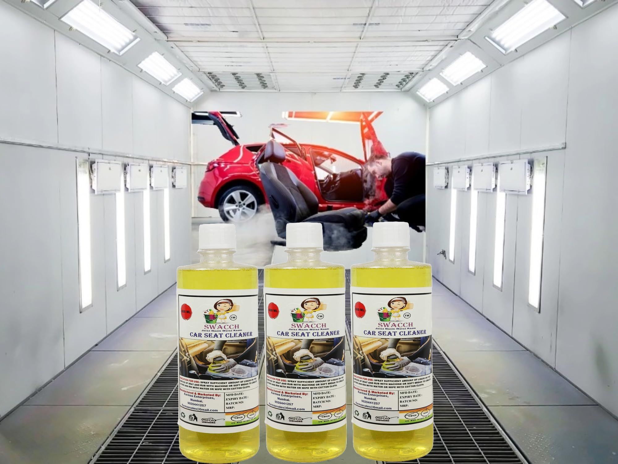 CAR SEAT Cleaner 500ML(Pack of 3)