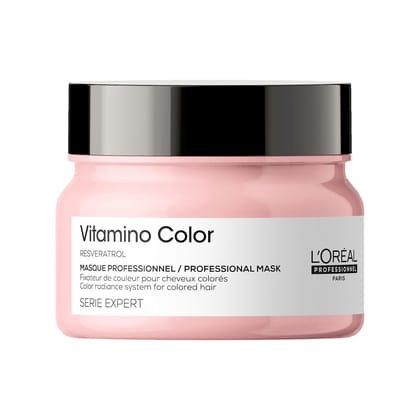 LOreal Professionnel Vitamino Color Hair Mask with Resveratrol for Color-treated Hair, Serie Expert, 250gm