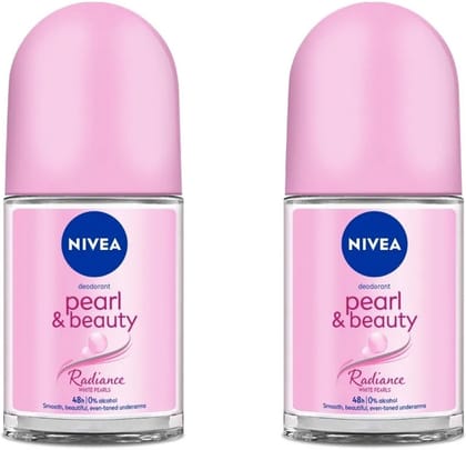 Nivea [Deo] 25Ml Gbt Pearl&Beauty Smth B'Ful Uarms 24Hgntlcr Pear Rolo