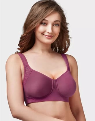Trylo Women Non Padded Non Wired Bra-1 | Lush-ORCHID / 32C
