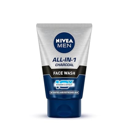 Nivea Men All In 1 Charcoal Face Wash - 50 g