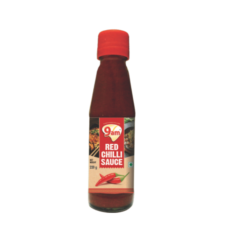 9am Red Chilli Sauce, 200 gm