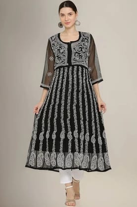 Yogdaar Chikankari Anarkali
