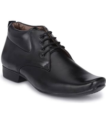 John Karsun - Black Men's Derby Formal Shoes