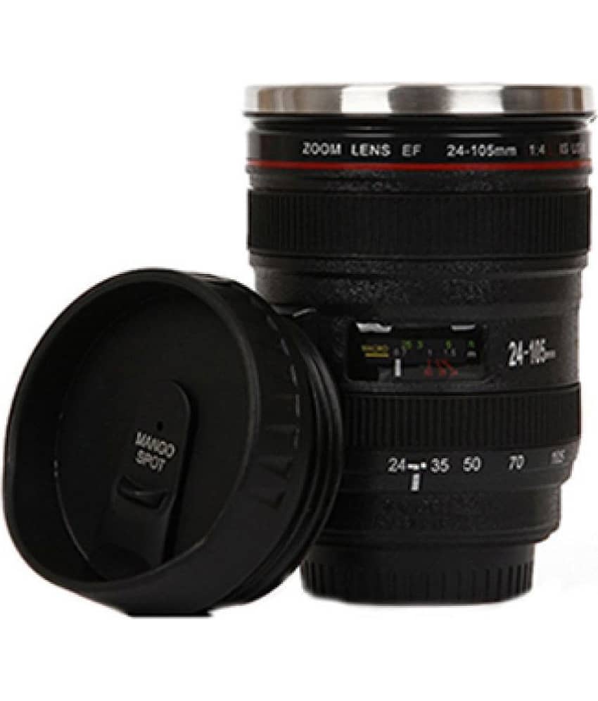 Gadget Hero's Camera Lens Thermos Steel Coffee Mug 1 Pcs mL