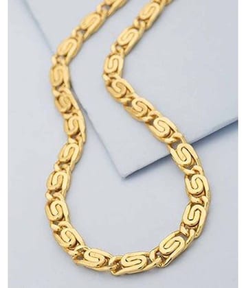 FASHION FRILL - Gold Plated Chain ( Pack of 1 )