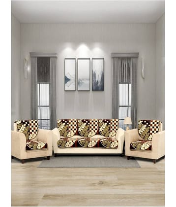 BELLA TRUE 5 Seater Black Velvet Set of 6 Seat Cover