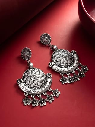 Morison Golden Geometric Earrings Bold and Modern Design