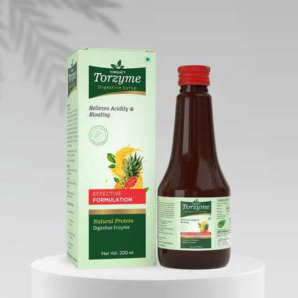 Torque’s Torzyme Naural Protein Digestive Enzyme Syrup 200ml