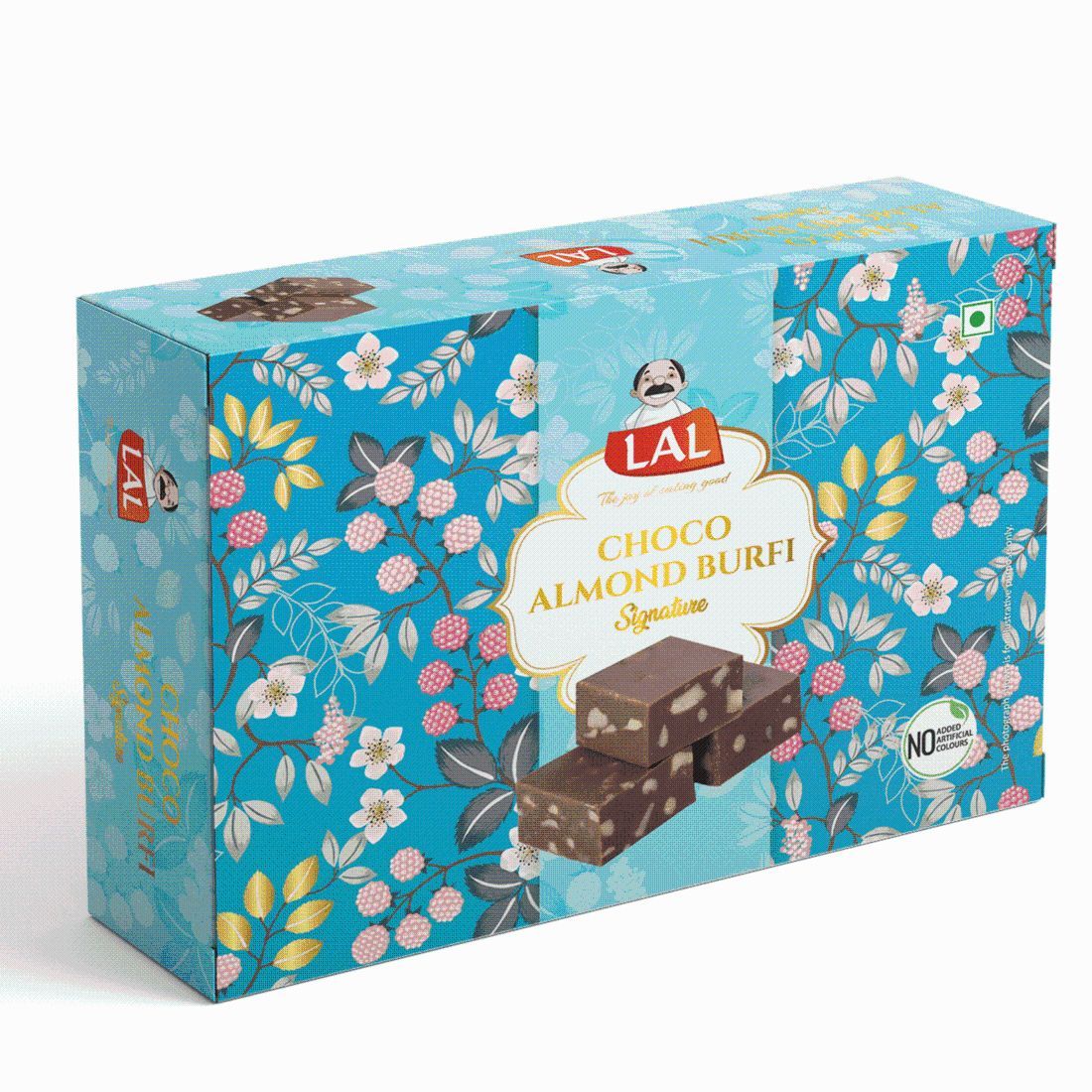 Lal Sweets Choco Almond Burfi - 400g