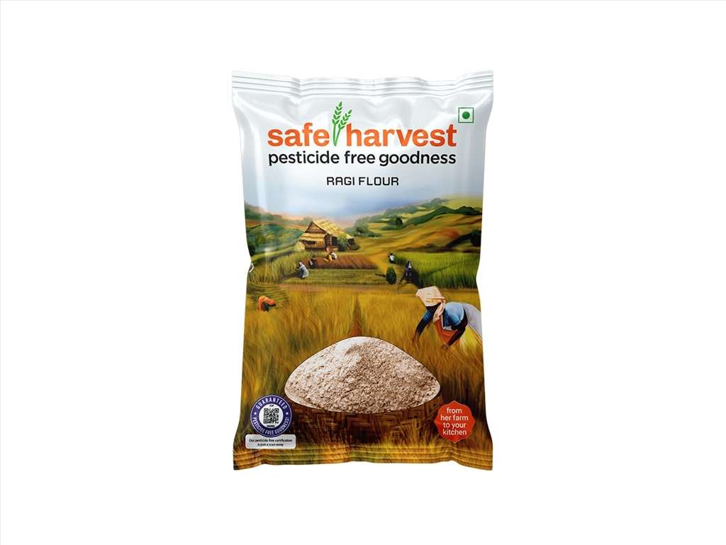 Safe Harvest Pesticide Free Ragi Flour 1kg