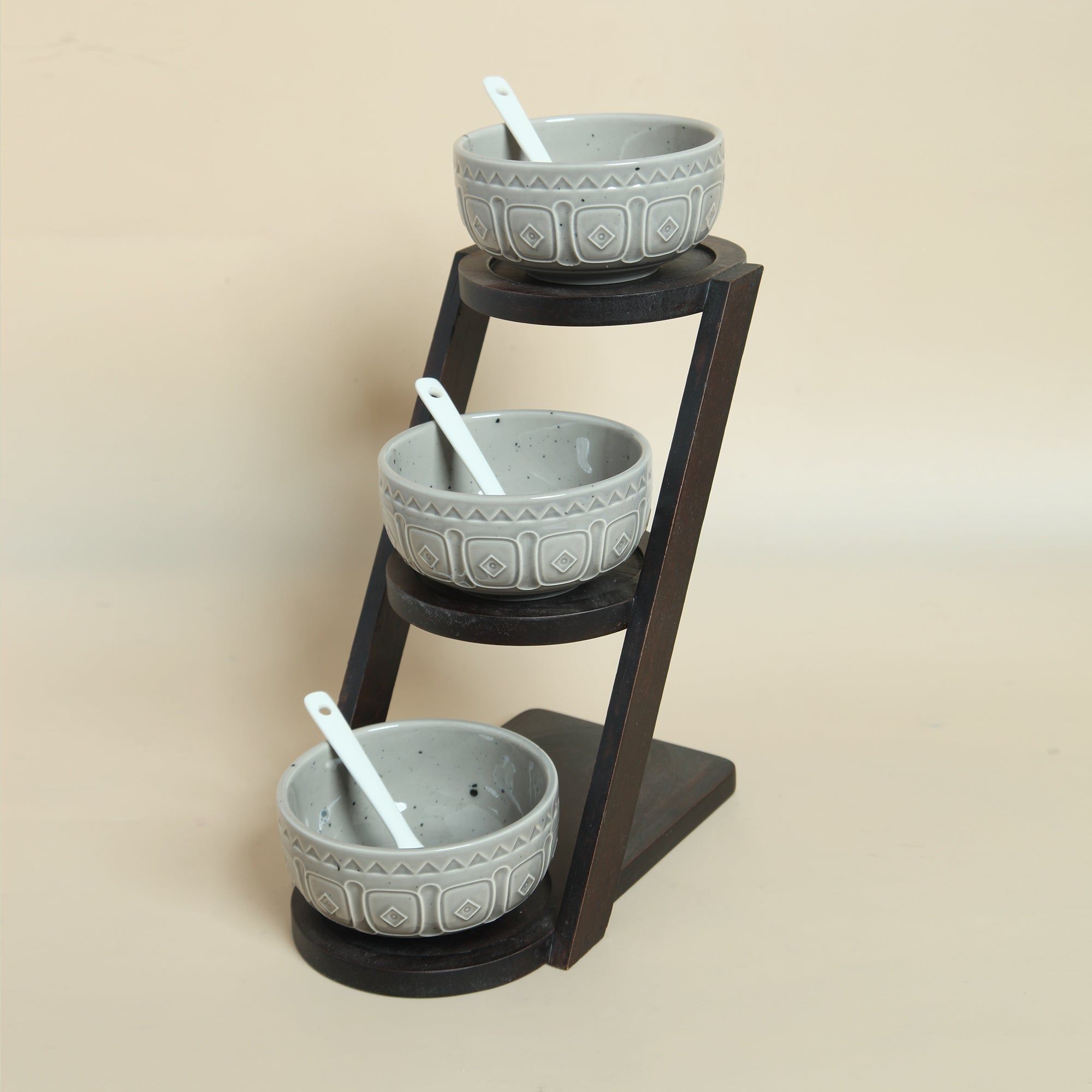 THREE TIER BOWL SET-Green