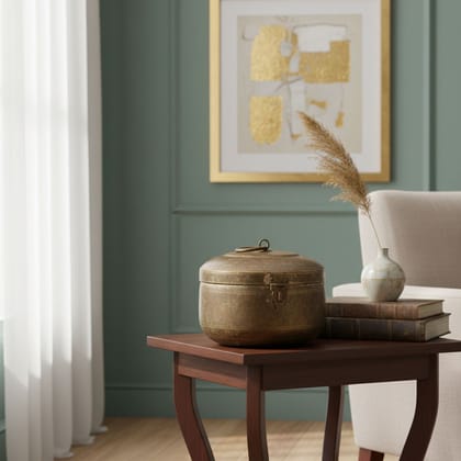 Old Indian Chappati Box Show Piece for Home