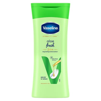 Vaseline Intensive Care Aloe Fresh Body Lotion 200 ml Vaseline Intensive Care Aloe Fresh Body Lotion 200 ml - Green / 200 ml (Pack of 1)