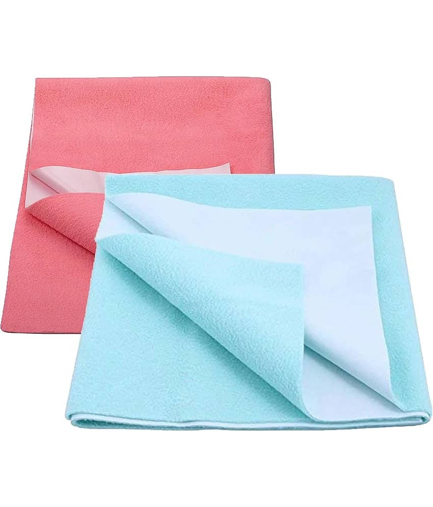kaseera Multi-Colour Rubber Bed Protector Sheet ( Pack of 2 )