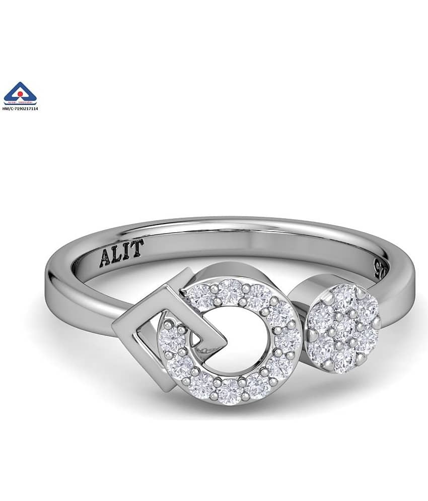 ALITJEWELLERY - Silver Rings ( Pack of 1 )