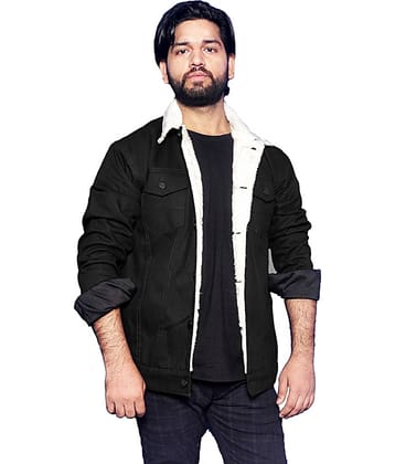 52dealz Cotton Blend Men's Denim Jacket - Maroon ( Pack of 1 )