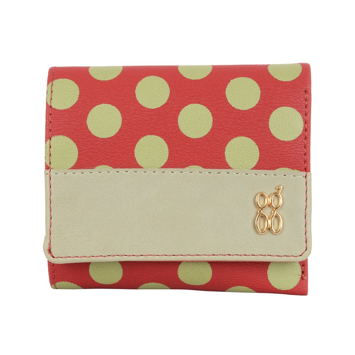 REX WALLETS 3 FOLD XS RED