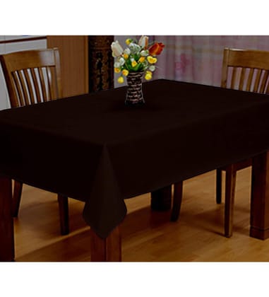 Lushomes side table cover, Brown Classic Plain Cotton Dining Table Cloth ,Home Decor Items, Side Table Cover, small table cover, tea table cover(Size 40 x 40, Side Table Cover)