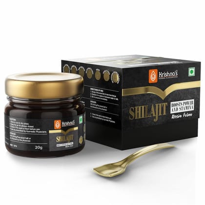 Krishna's Herbal & Ayurveda Shilajit  20 g  Pack of 1