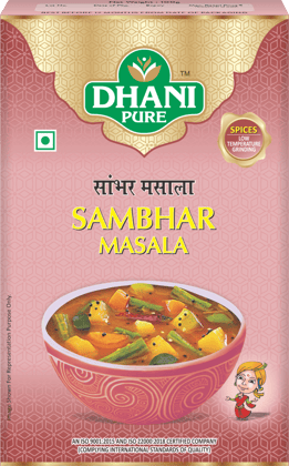 Dhani Pure Sambhar Masala Box (MRP : RS. 10/- ONLY)