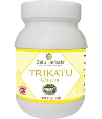 Balu Herbals Trikatu Churna 60G Powder 60 Gm