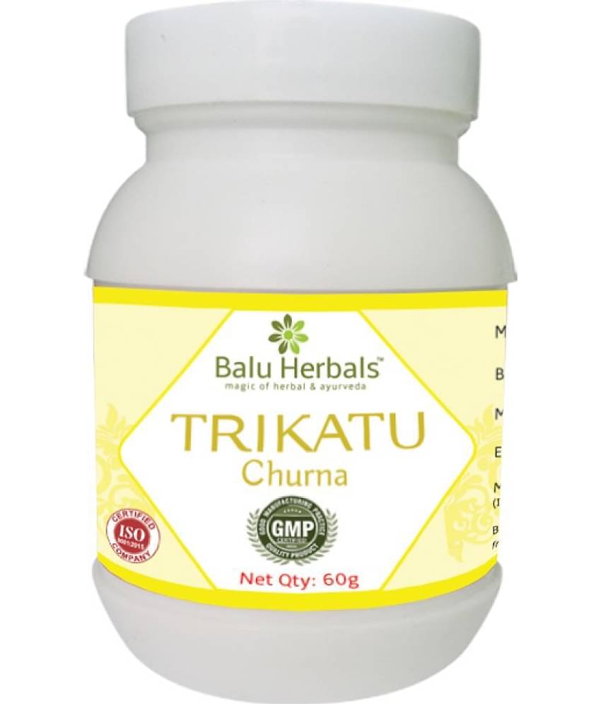 Balu Herbals Trikatu Churna 60G Powder 60 Gm