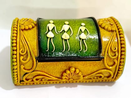 Paper Mache Jewellery Box