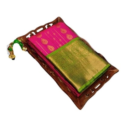 Luxury Korvai Kottanji Tana Soft Silk Saree for Wedding | Premium Pattu Cotton Saree
