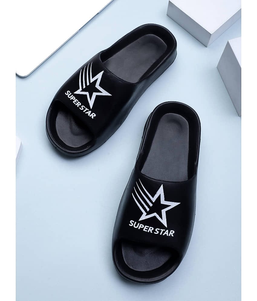 KAPANI Black Men's Slide Flip flop