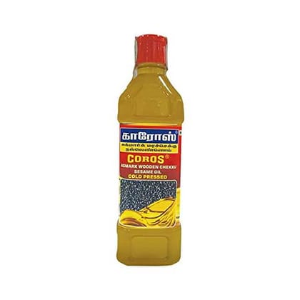 Coros (Wooden Chekku-Cold Pressed) Sesame Oil 500 Ml