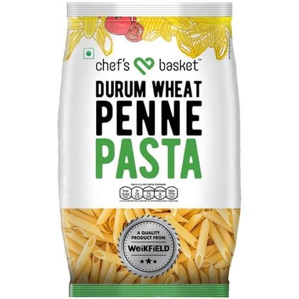 Chefs Basket Durum Wheat Penne Pasta, 500 g Pouch