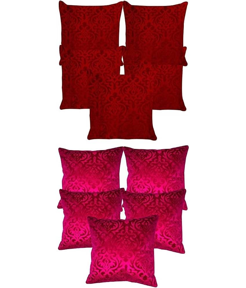 Belive-Me Set of 10 Velvet Cushion Covers 40X40 cm (16X16)