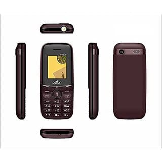 PEAR 2320 (Maroon)Phone with 1.8INCH Display 1100MAH Battery Contains Many Indian Language Vibration