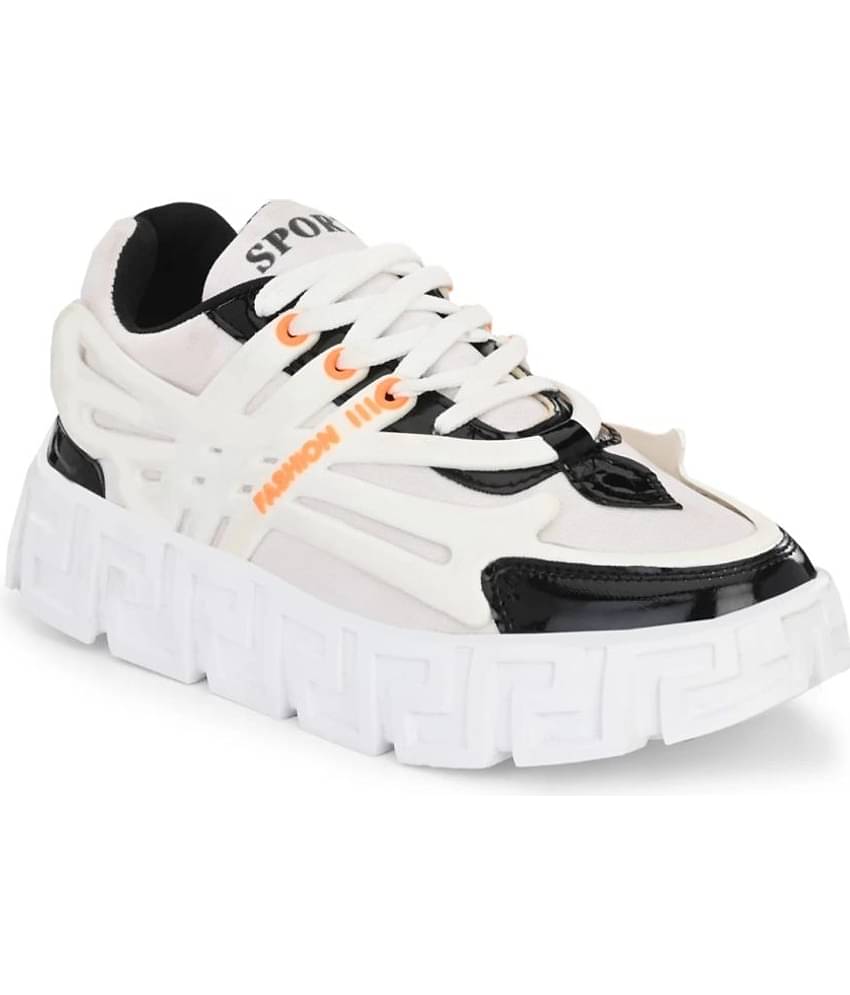 ADISO Men's Outdoor Shoes White Men's Lifestyle Shoes